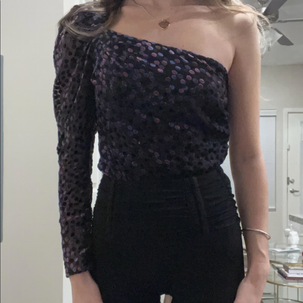 One Shoulder Bodysuit - Picture 5 of 5